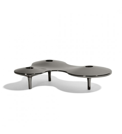 Zaha Hadid Design Cell细胞系列中号烛台黑色H6.5cm
